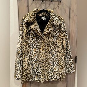 Leopard Coat by Shyanne Women’s size Large